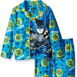 DC Comics Toddler Boys' Batman Pajama Coat Set